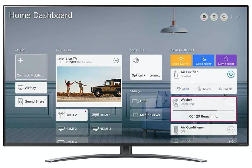 55" 4K Ultra HD LED NanoCell Smart TV | 55NANO816NA
