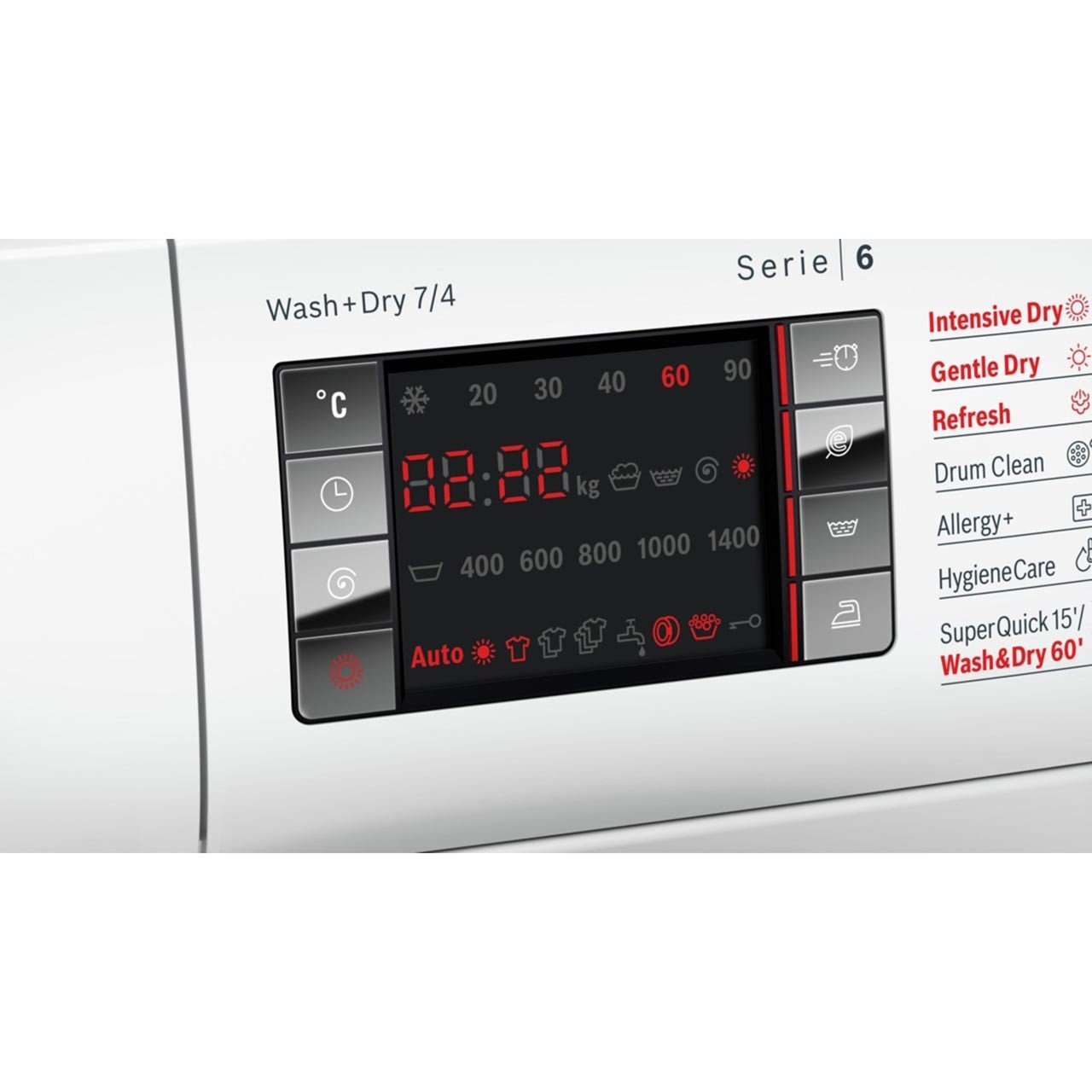 Washer Dryer 7Kg/4Kg, 1400rpm | WVH28424GB