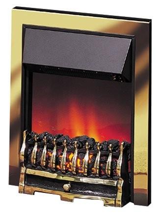 Optiflame Wynford 2kw Inset Fire | Brass | WYN20BR