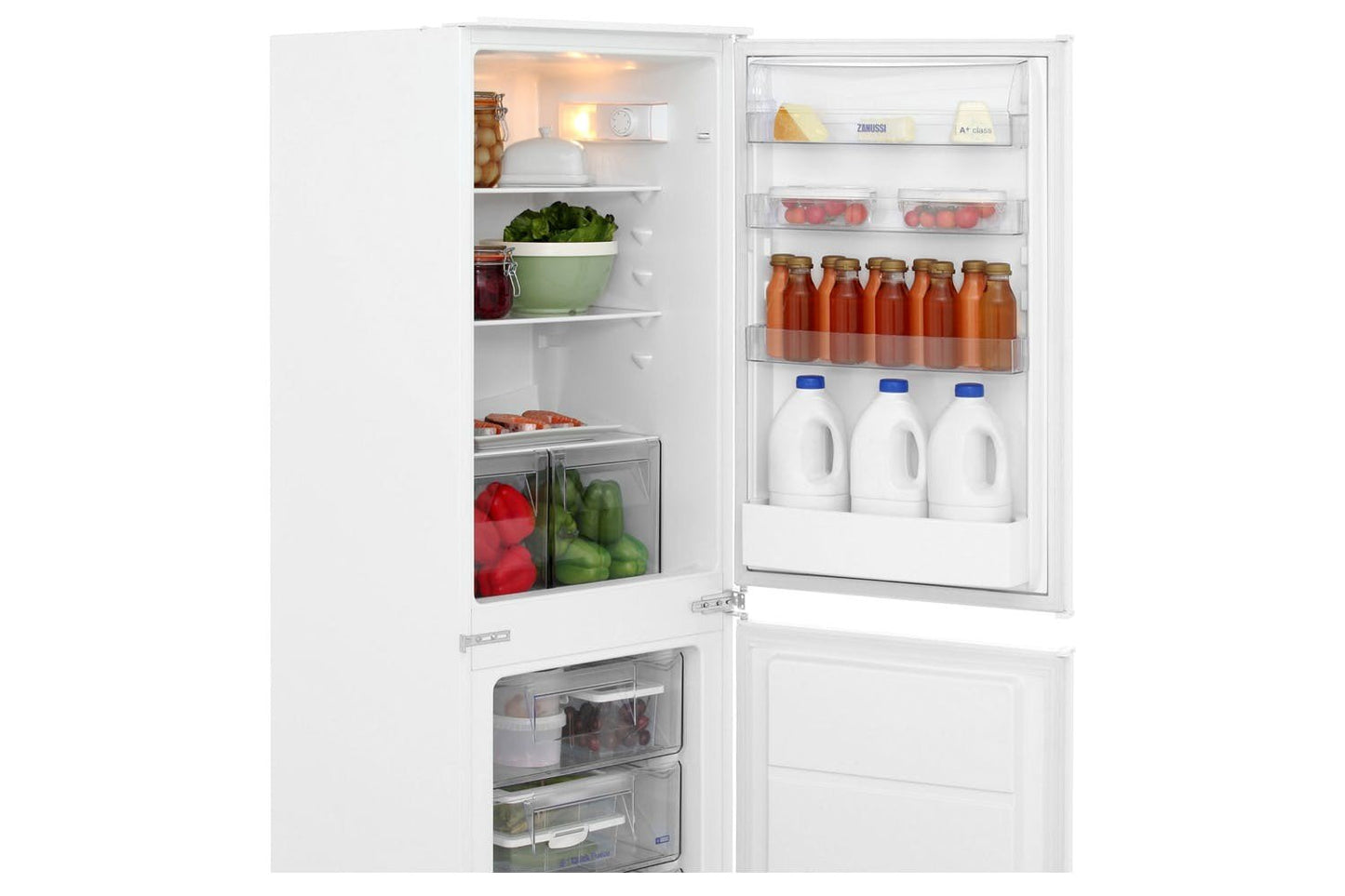 Frigorífico Congelador Integrado, 269L, 178cm De Alto | ZBB27450SV